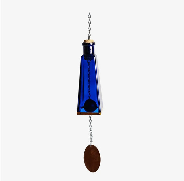 Wind Chimes Glass Pyramid Shaped
