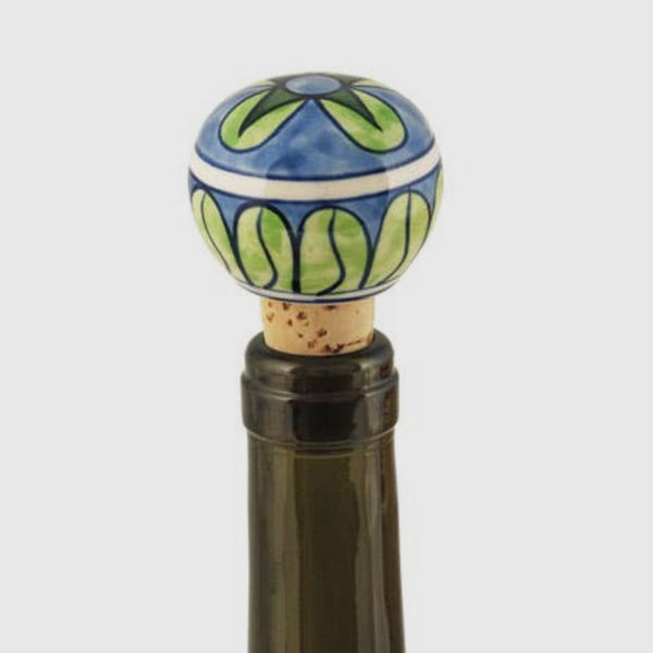 Hand painted Ceramic Wine Stoppers