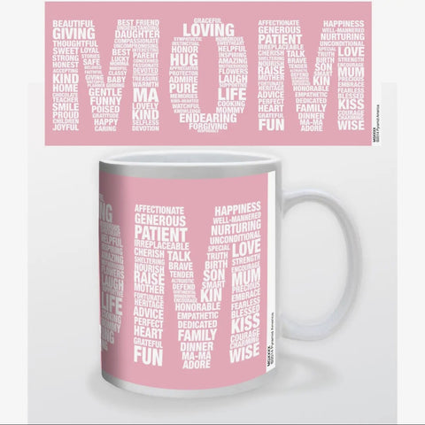Mom collage mug