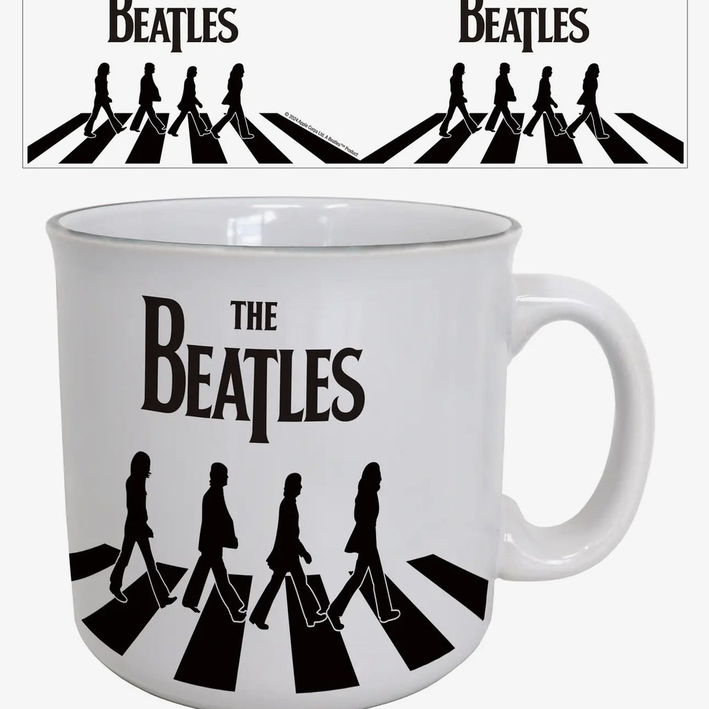 The BEATLES Abbey Road Walk B/W 20 0z mug
