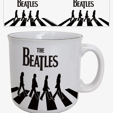 The BEATLES Abbey Road Walk B/W 20 0z mug