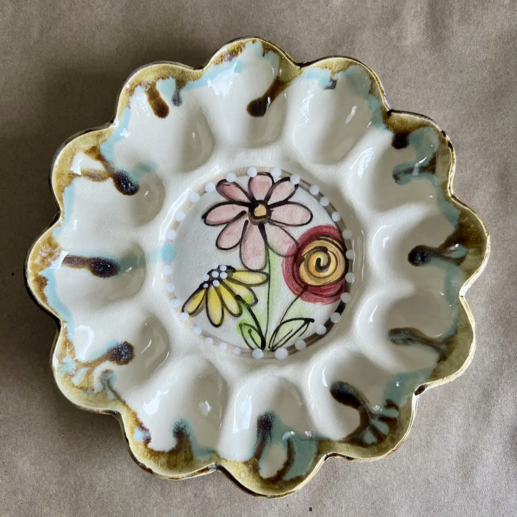 Egg Tray Drip Flower