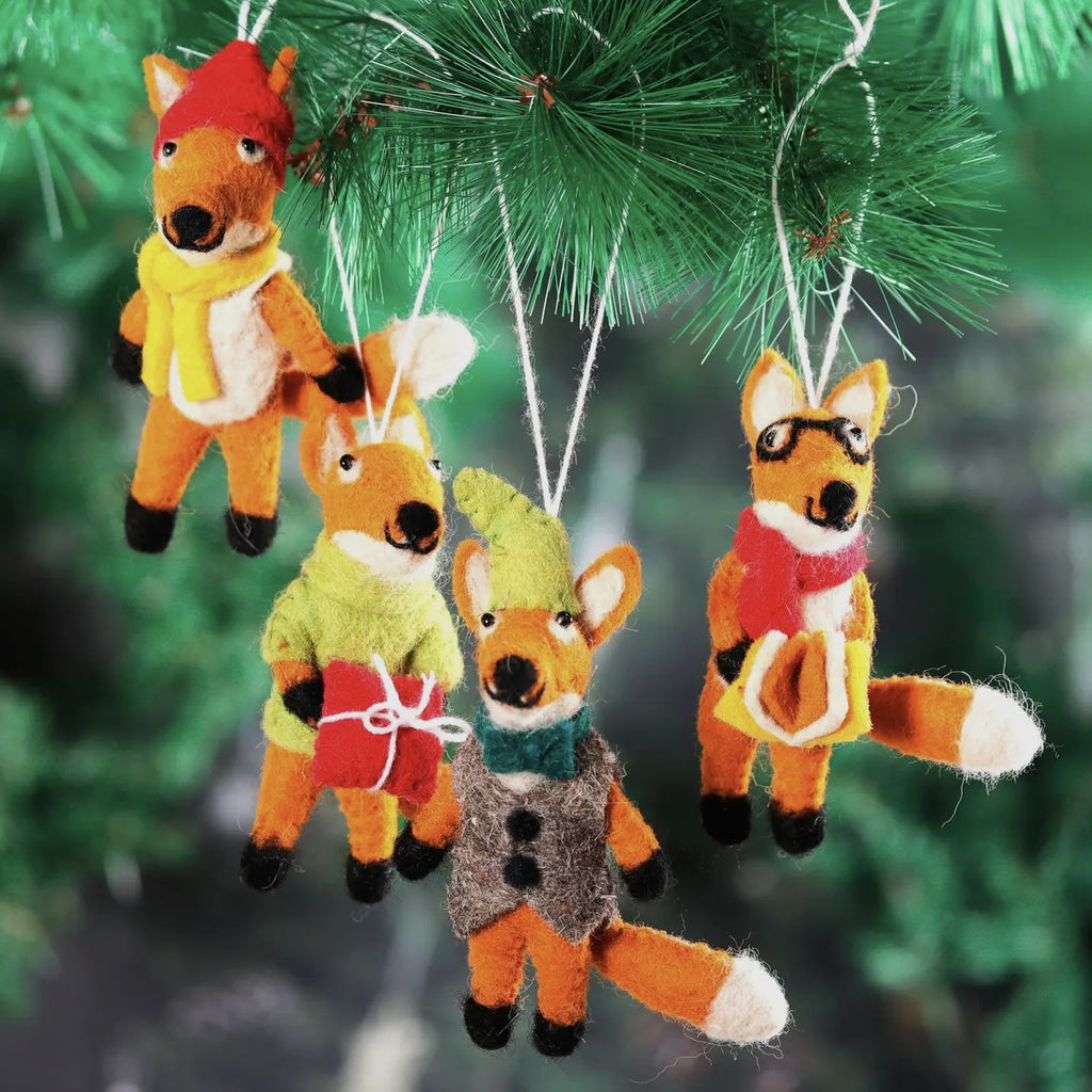 Felt Ornament Fox