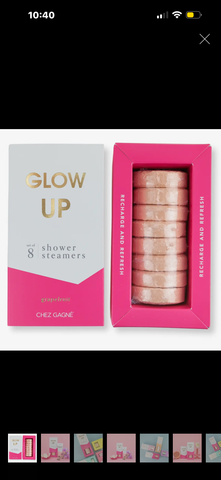 Glow Up grapefruit, shower steamer