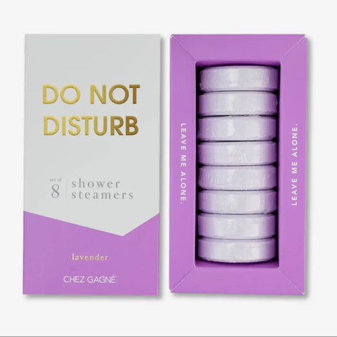 Do not Disturb lavender shower steamers