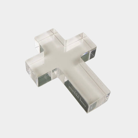 Acrylic crosses, weighted assorted colors