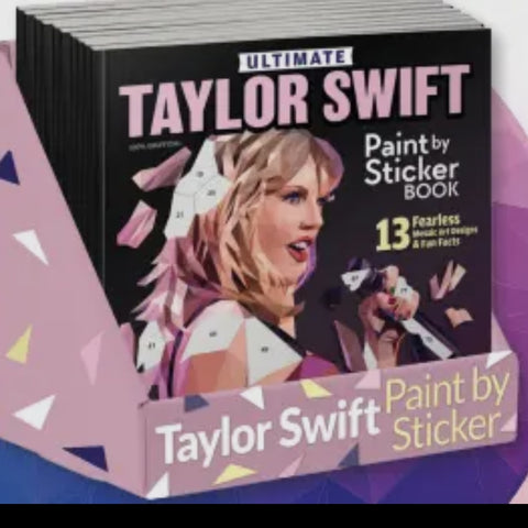 Taylor Swift Sticker Painting Activity Book