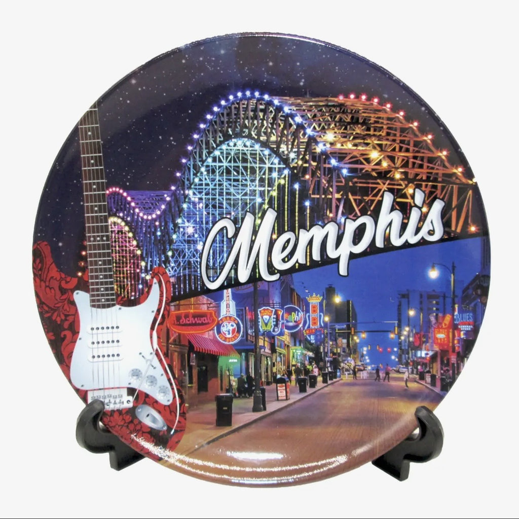Memphis Plate Bridge Lights easel