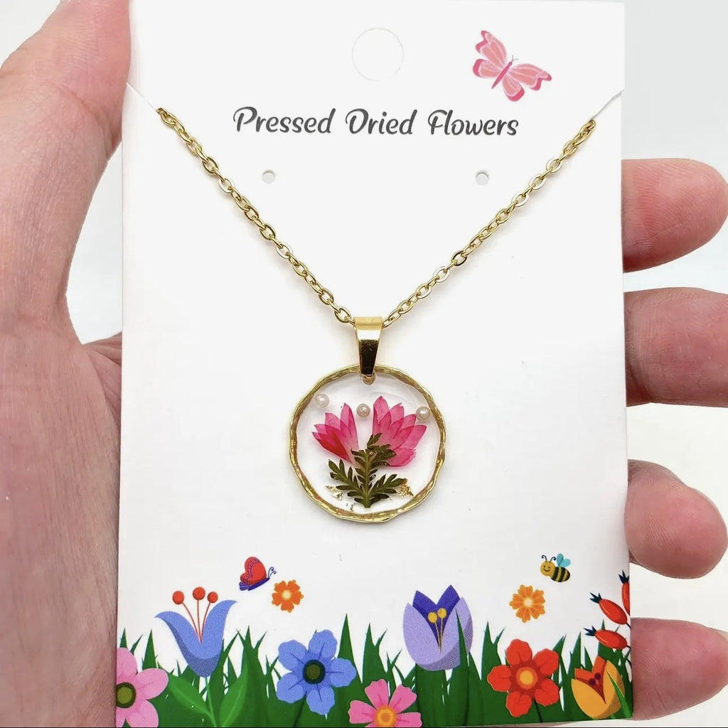 Dried Flower ASR necklaces