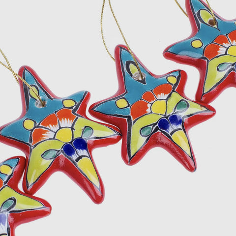 Ceramic Ornaments - Stars