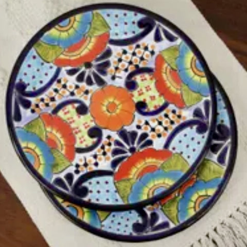 Raining Flowers Serving Plate