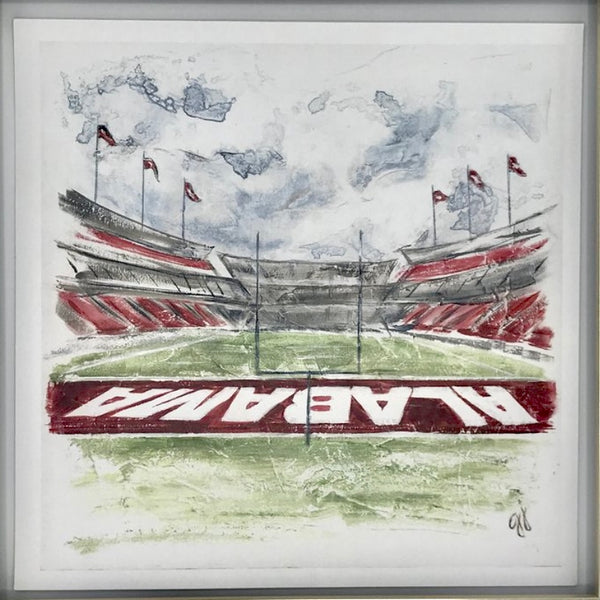 SEC College Stadium Art Prints Georgia Jane Designs