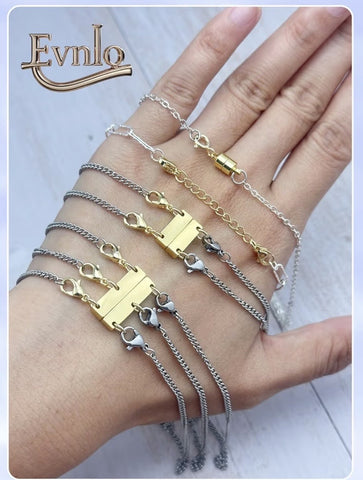 Multiple Necklace Holder Magnetic Clasp layering