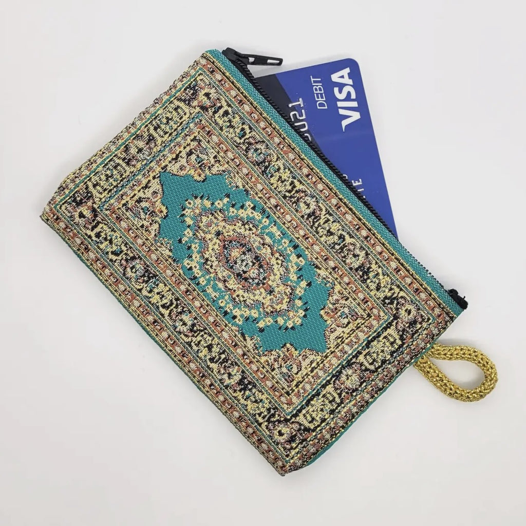 Turkish Rug Mini Coin Purse