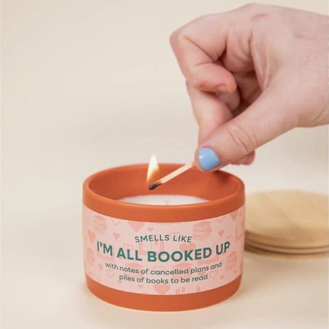 Smells Like I'm All Booked Up Candle 4 ounce
