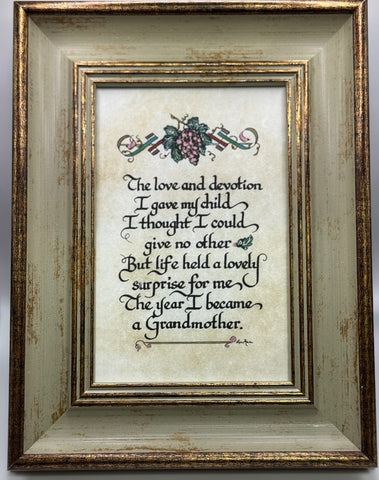 "The Love & Devotion...Grandmother"