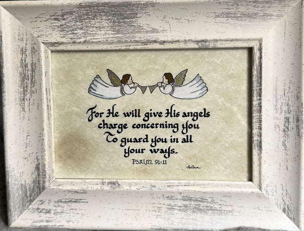 "For He will Give His Angels Charge concerning You..."