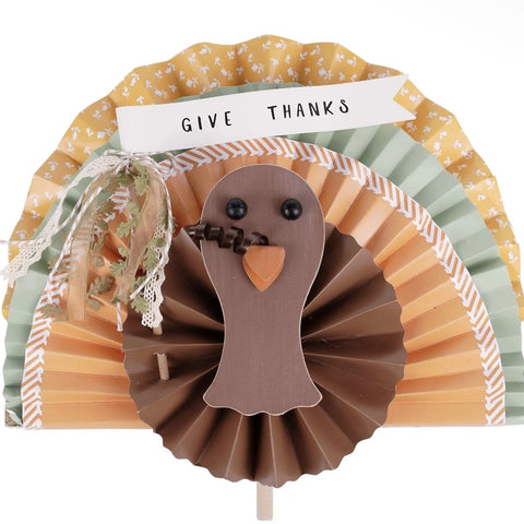Give Thanks Turkey Topper