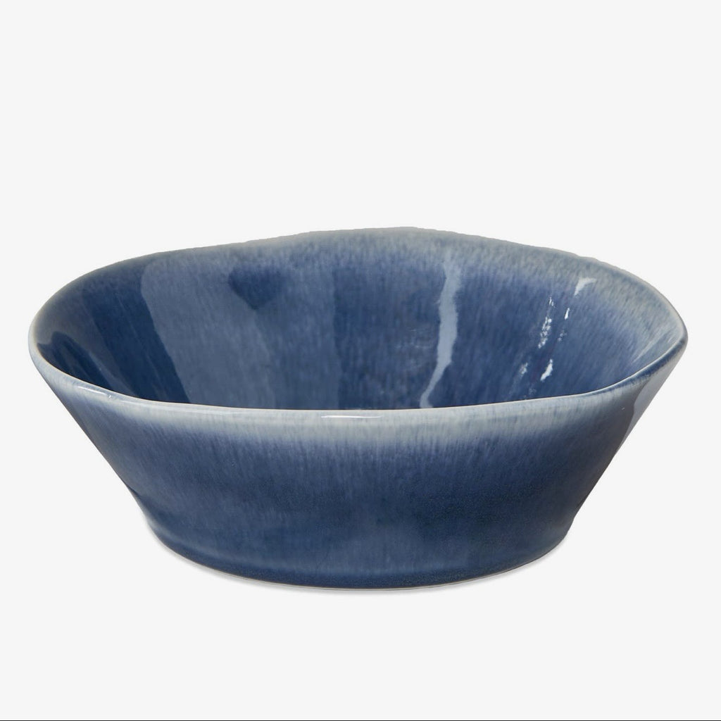 Hudson Stoneware Blue Serving  Bowl