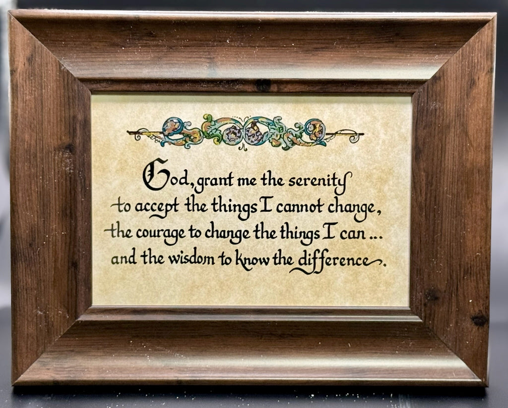 God Grant Me the Serenity