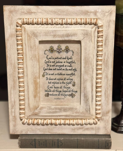 "Love Is Patient, Love Is Kind..."