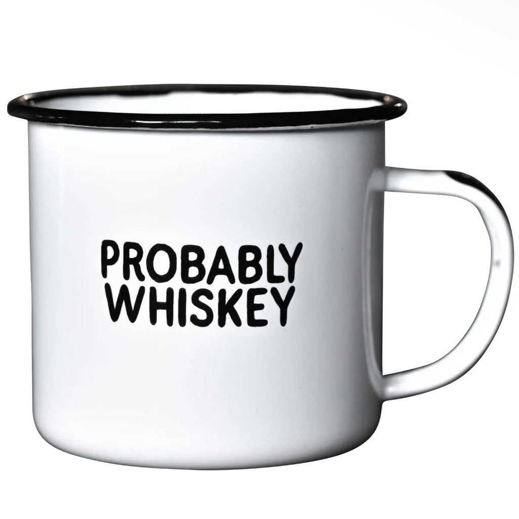 Probably vodka enamel mug