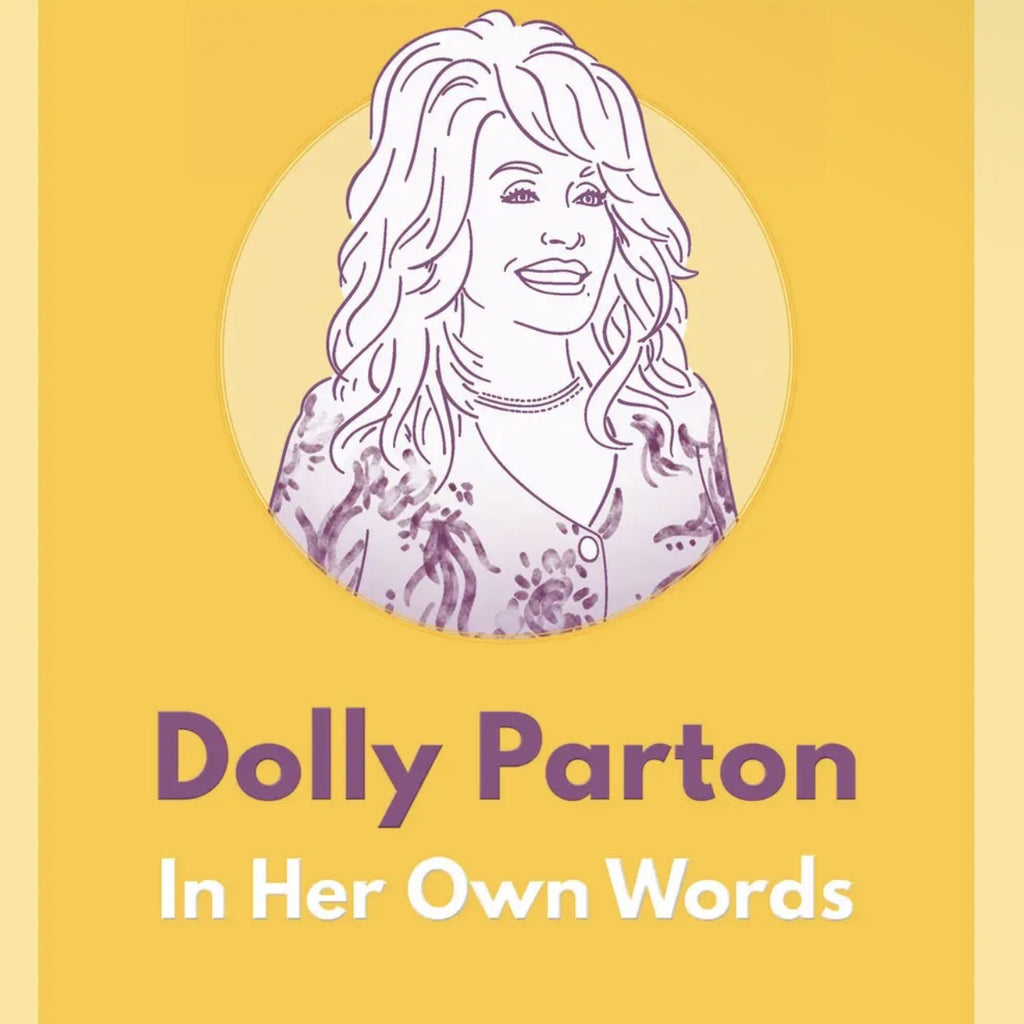 Dolly Parton in her own Words book Yellow