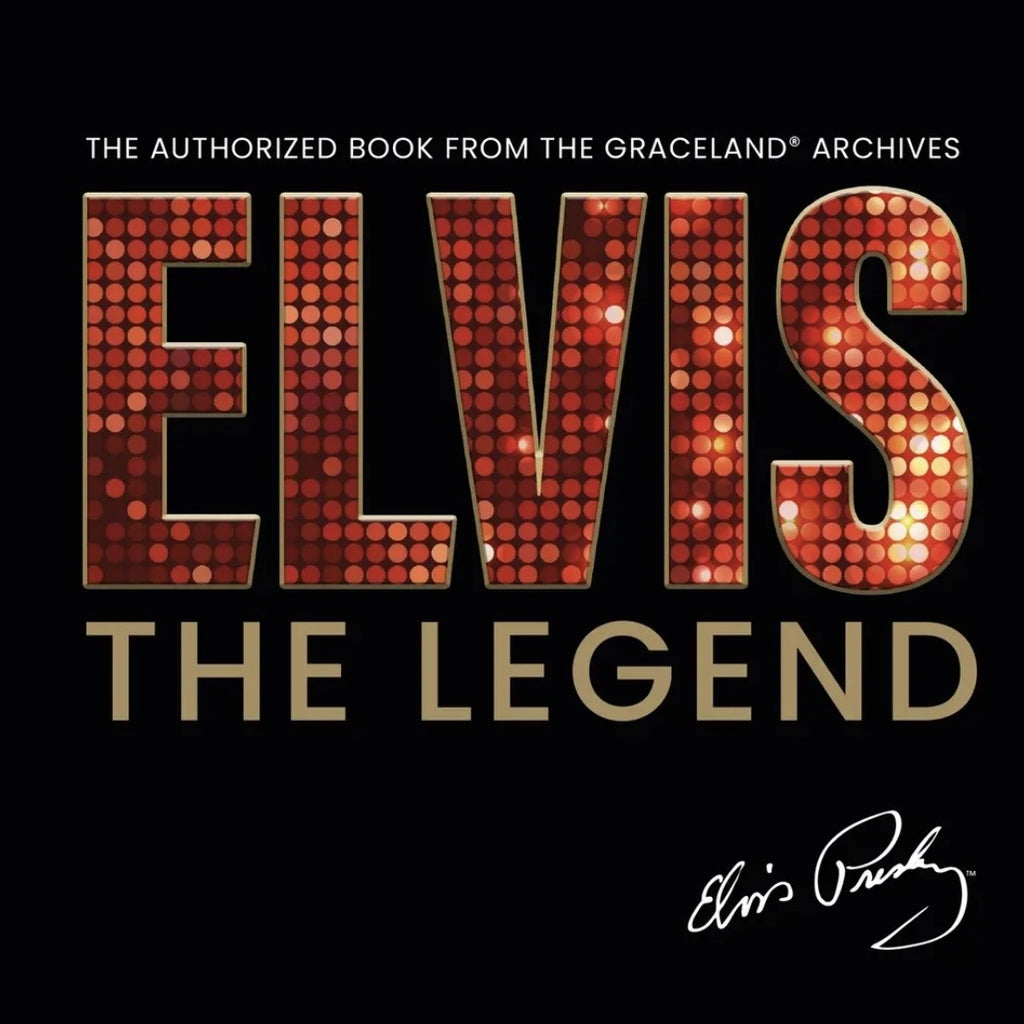 Elvis the legend hardback book