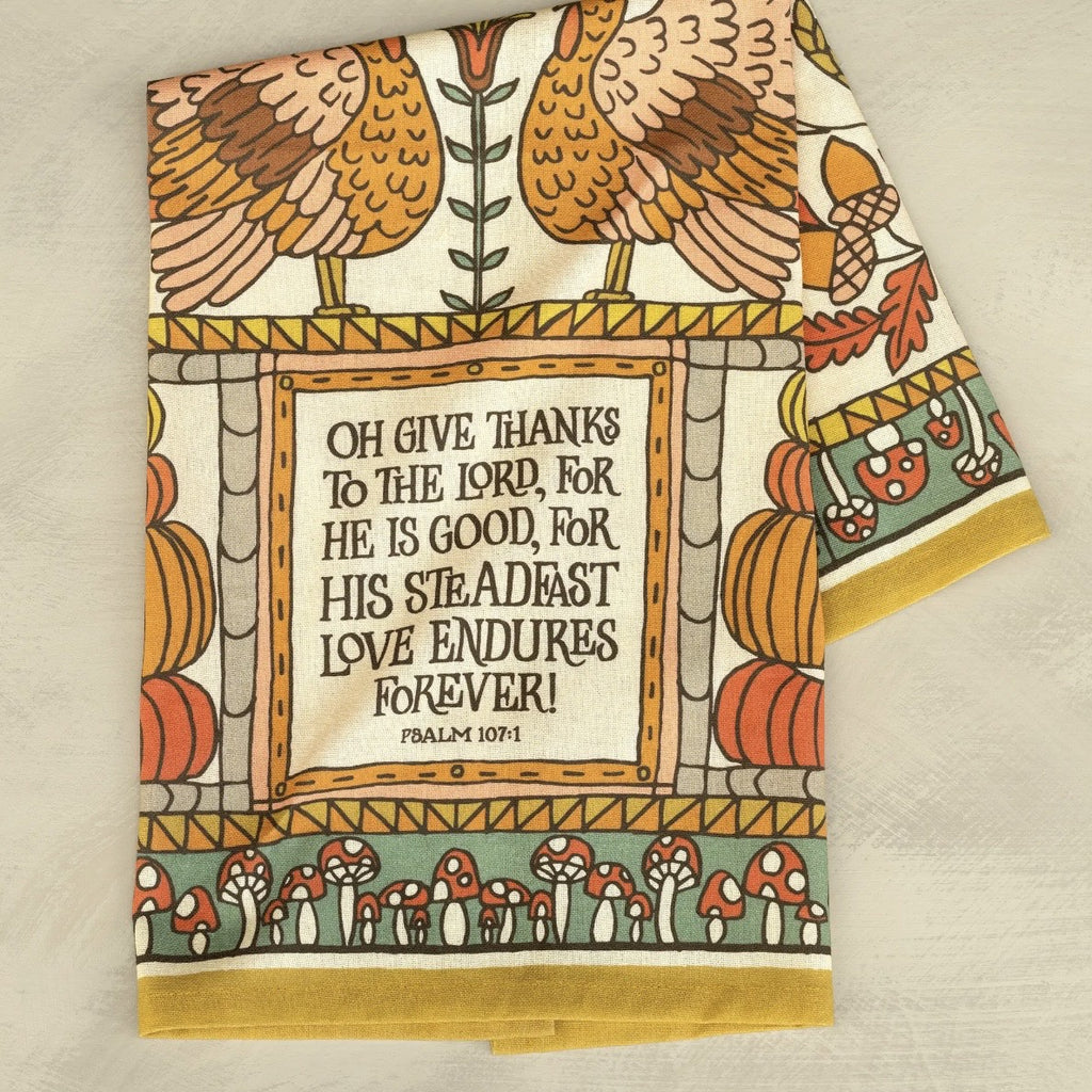 Hymn Tea Towel THANKSGIVING/