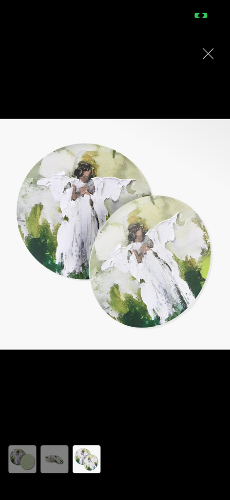 Coasters Set of 12 -Angels by Anne Nielson ast