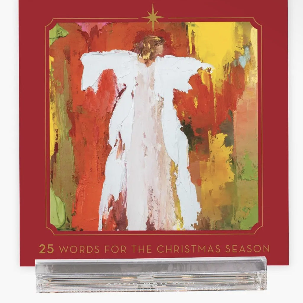 25 Words for the Christmas Season w/ Acrylic Stand