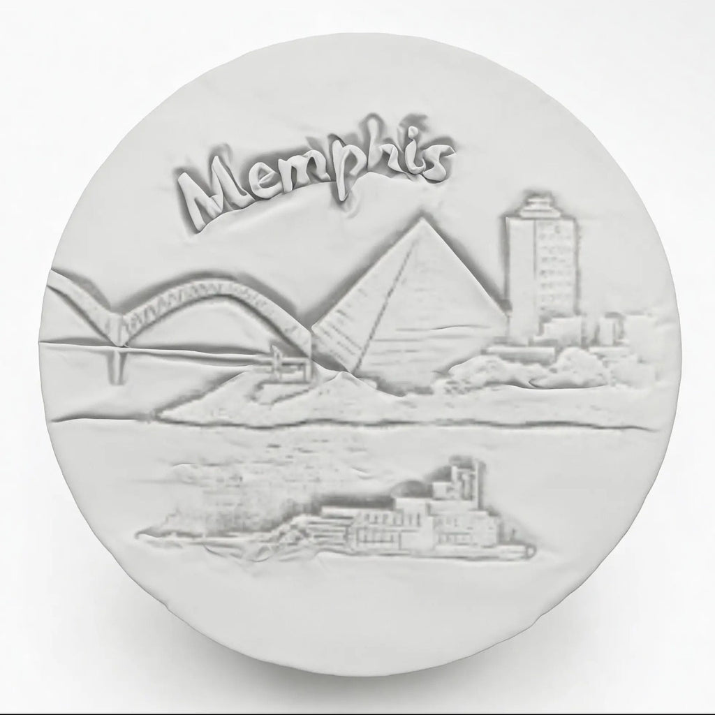 Memphis Coazters Set of 4 in Gift Tin