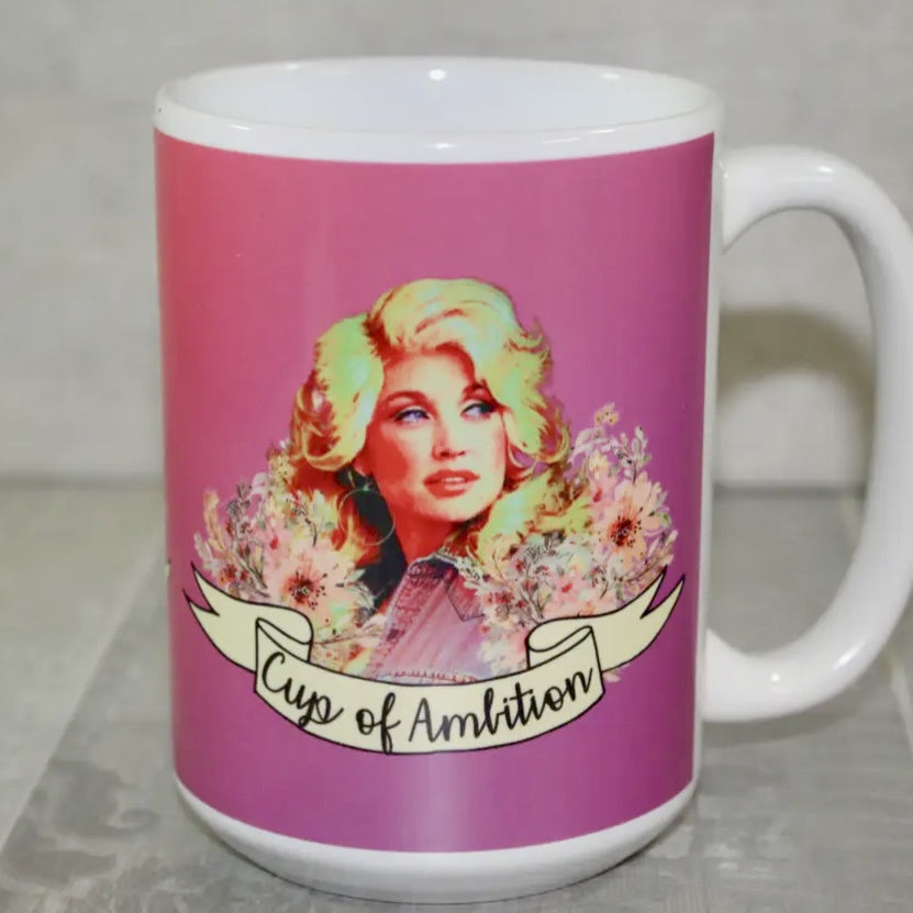 Mug 9-5 Cup of Ambition Dolly Parton