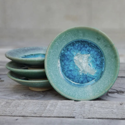 Handmade Pottery Trinket Ring Plates