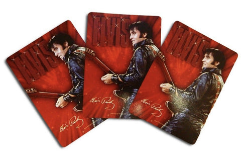 Elvis Red Playing Cards Memphis