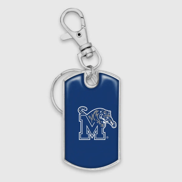 SEC College Dog Tag Keychain