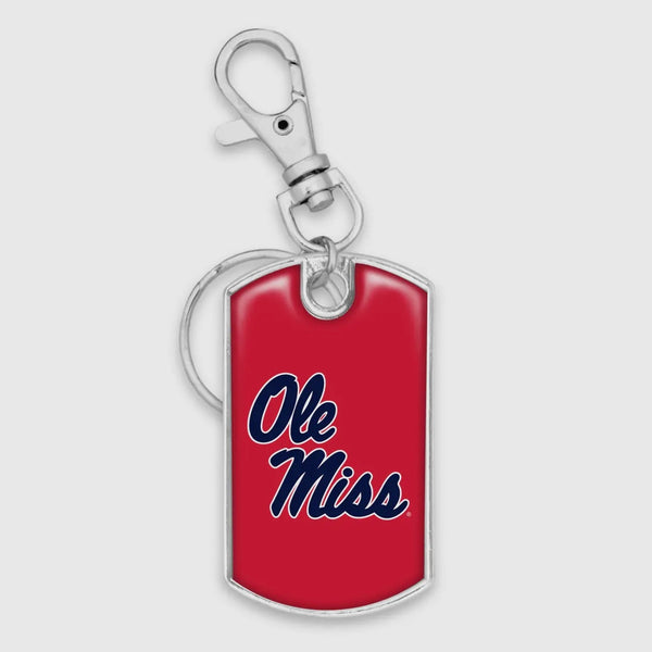 SEC College Dog Tag Key chain