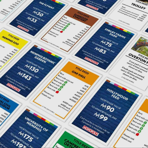 Memphis Monopoly game