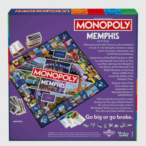 Memphis Monopoly game