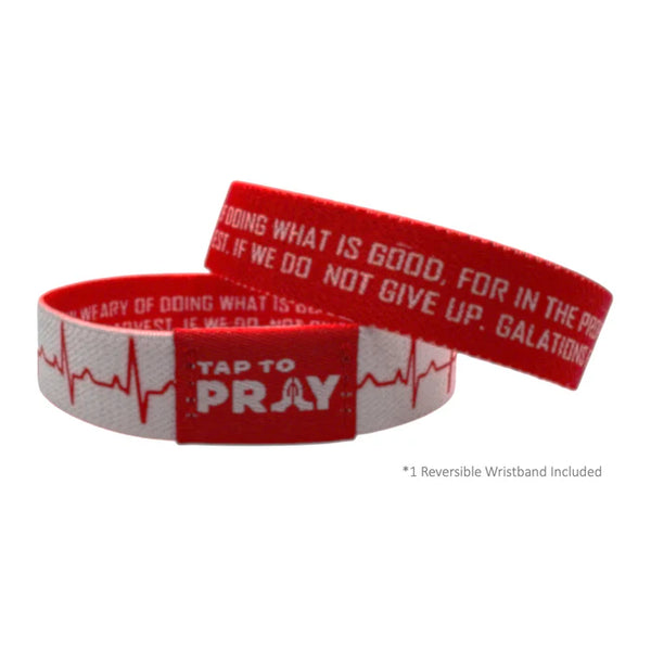 Tap To Pray Reversible Wristband