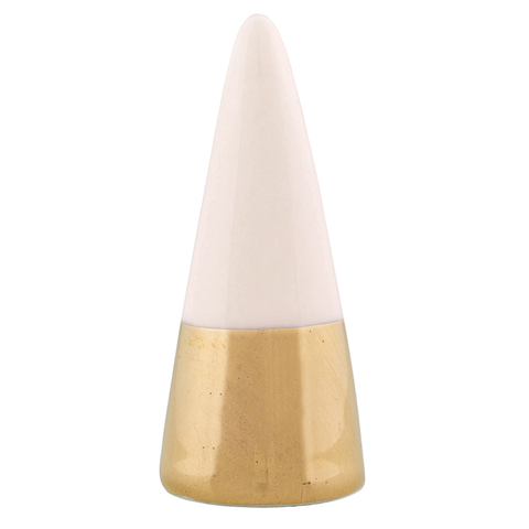 Ring Cone Pink and Gold
