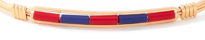 Spirit Ronaldo Collegiate Bracelet- Red 2 & Navy