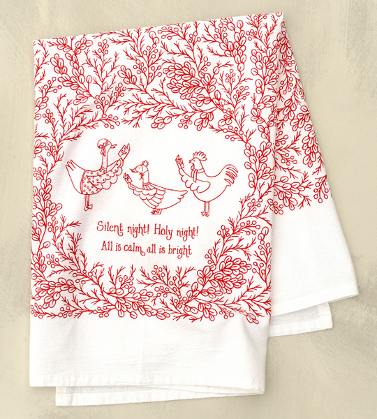 Christmas Tea Towel Little Things Studio