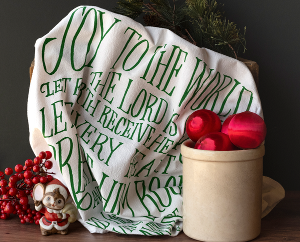 Christmas Tea Towel Little Things Studio