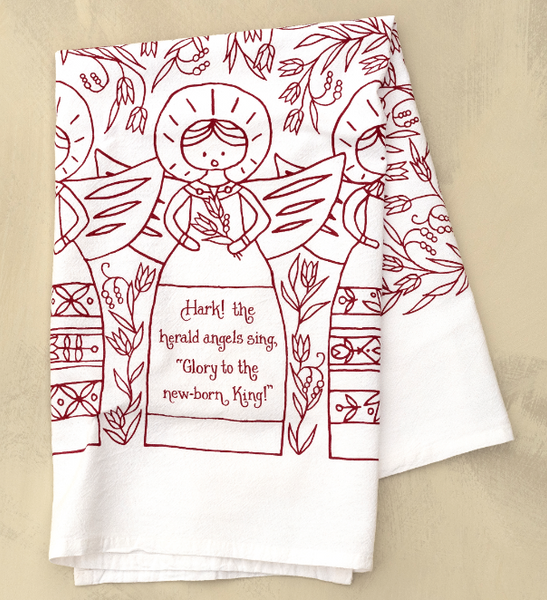 Christmas Tea Towel Little Things Studio