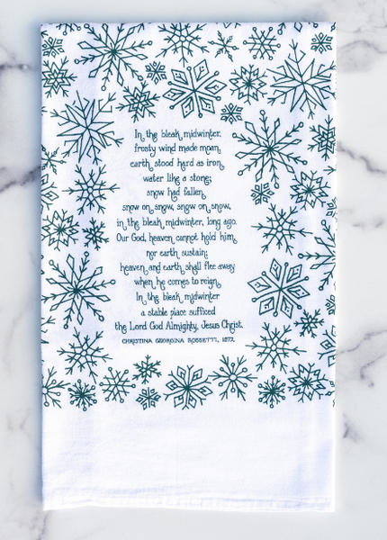 Christmas Tea Towel Little Things Studio