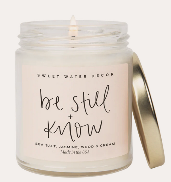 Sweet Water Message Candles 9 Oz