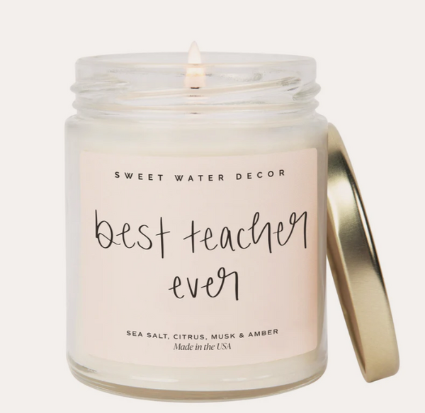 Sweet Water Message Candles 9 Oz