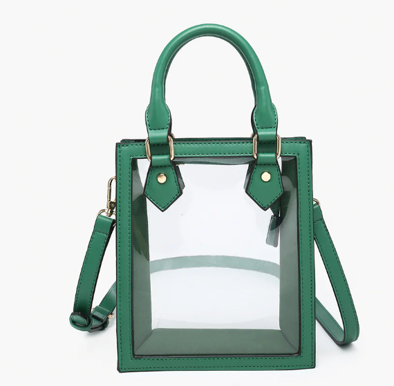 Elise Clear Crossbody Purse