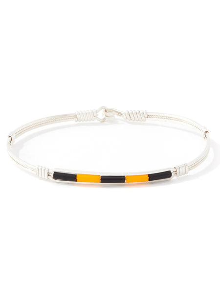 Spirit Ronaldo Collegiate Bracelet- Black & Yellow 1